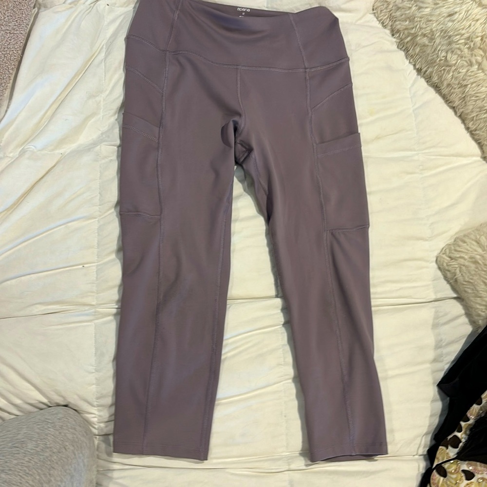 Purple Apana Leggings